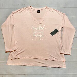 NWT - Free Press - Women’s “Make Your Own Magic” Top - Size Large
